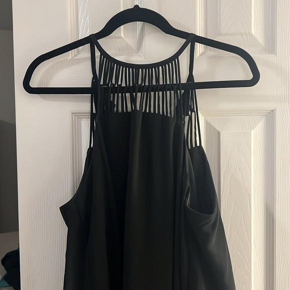 Black and white flowy dress - Picture 4 of 5